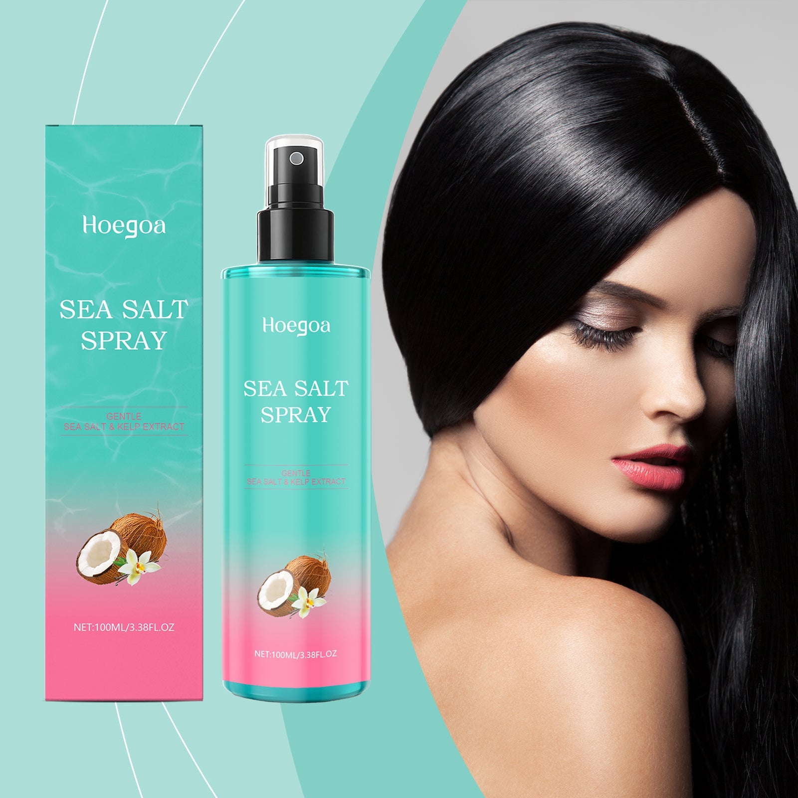 Sea Salt Hair Spray Tri Light Beauty