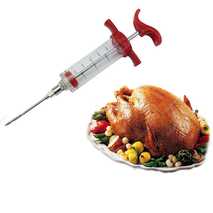 Marinade Injector for BBQ and Turkey Basting Pi-Mart
