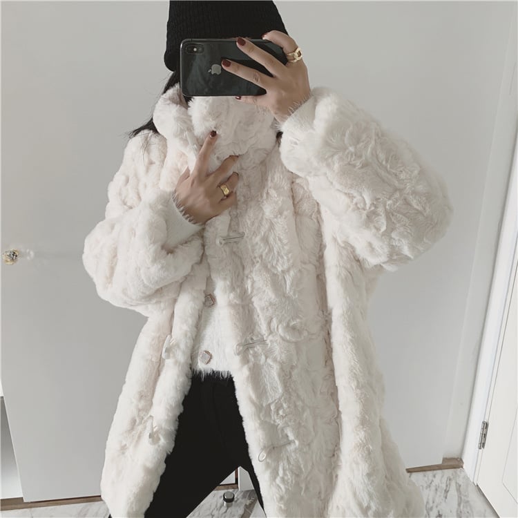 Loose Soft Single Breasted Solid Color Women’s Jacket Pi-Mart
