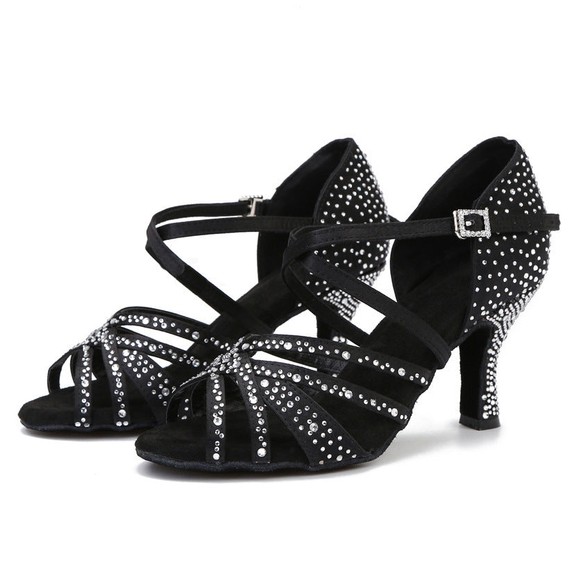 Latin Dance Performance Dancing Shoes Women LadyShow.Store