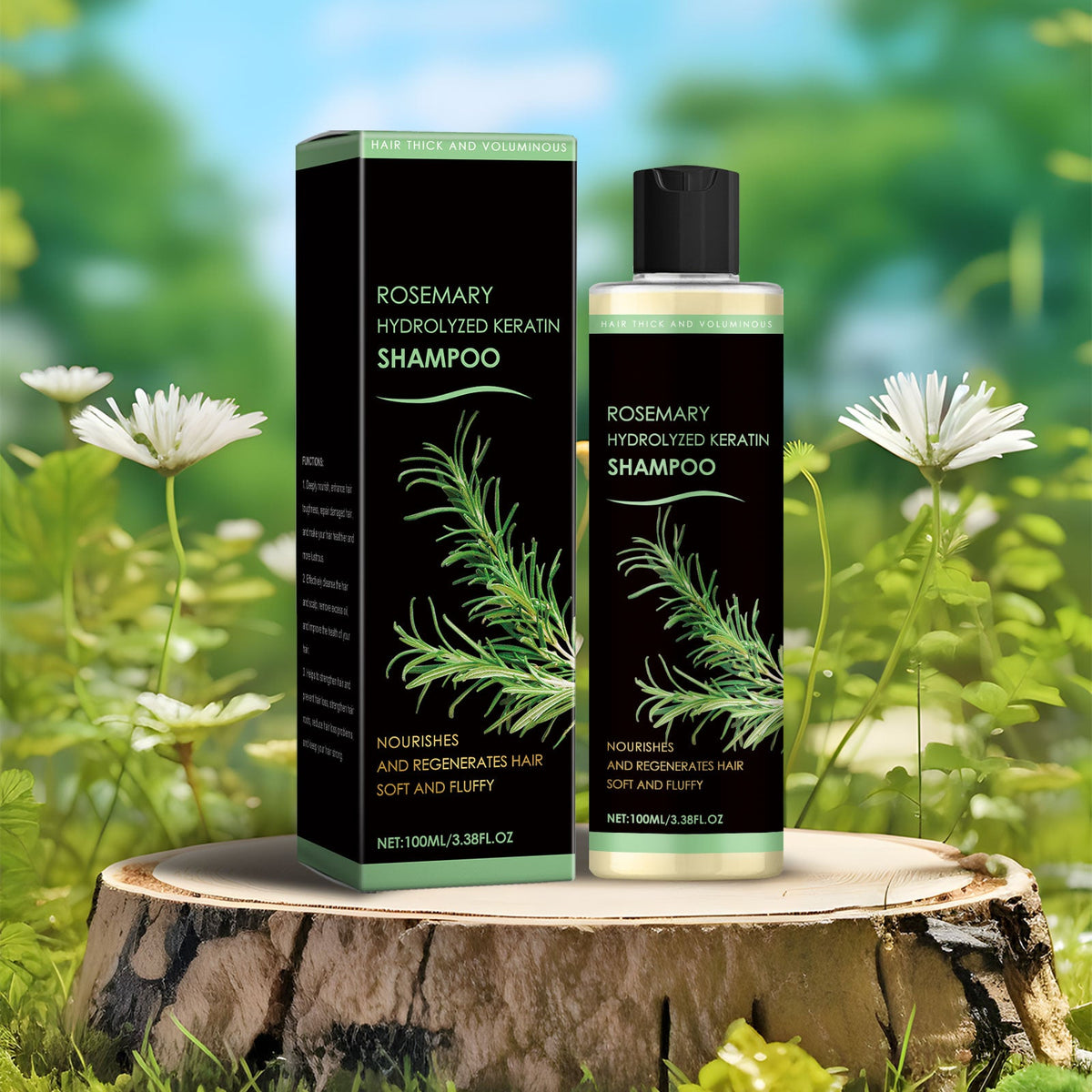 Rosemary Thickening Shampoo 1 00ml 1box Tri Light Beauty