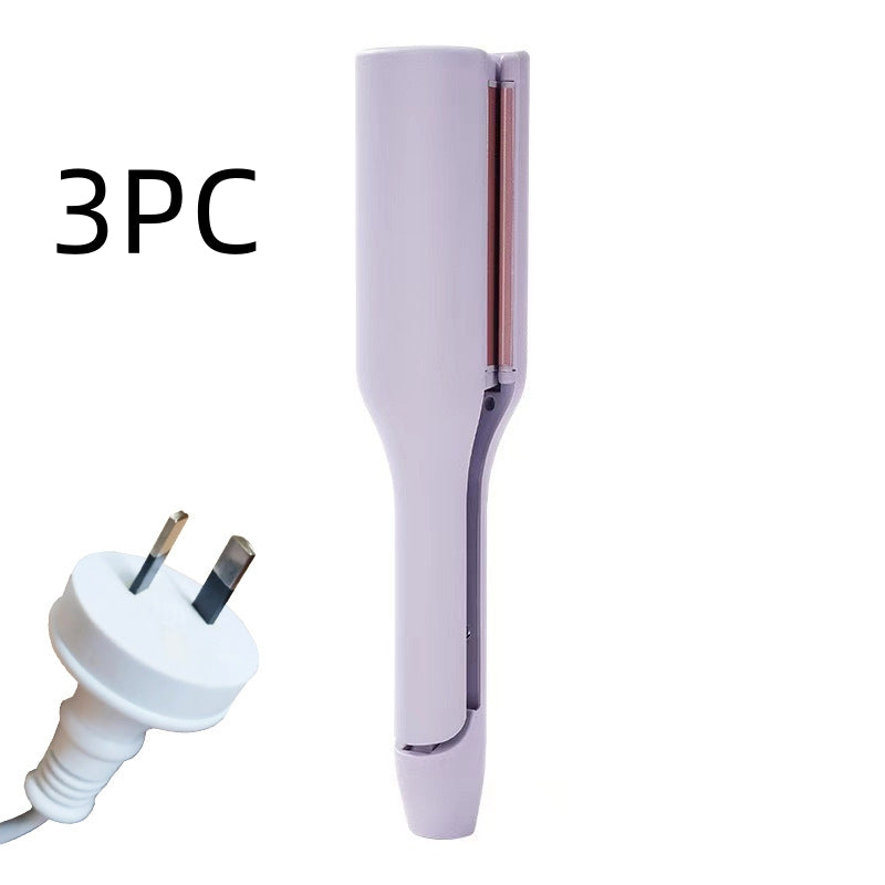 Hair Curling Iron 32mm Deep Wave Hair Curler 4 Temperature Adjustable Fast Heating Crimping Iron Styler Wand For All Hair Style LadyShow.Store