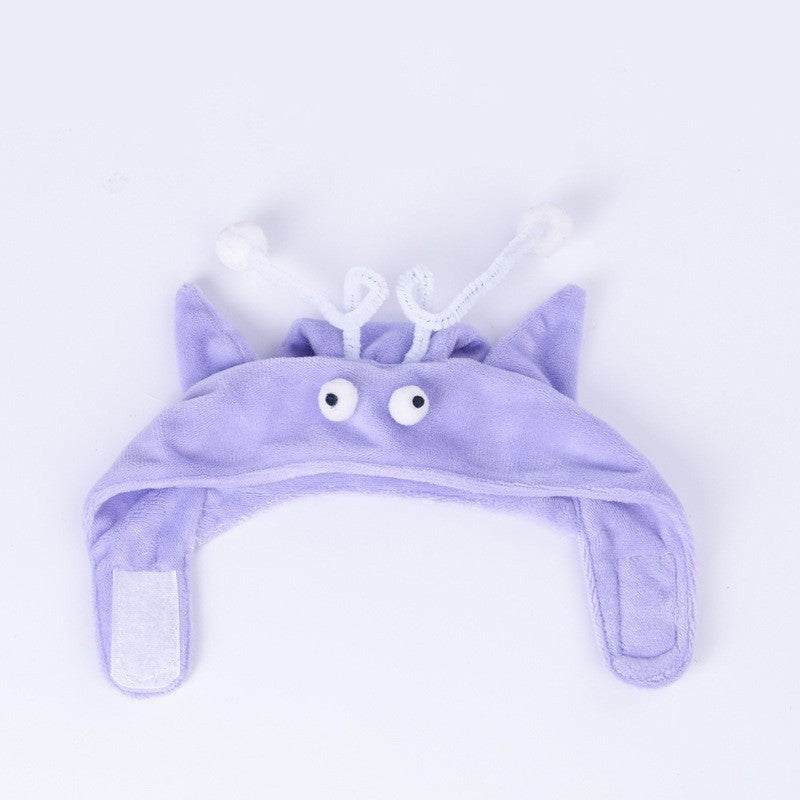 New Head Wearing Feather Funny Cat Stick Funny Cat Toy Stick Gray Big Eye Pet Toys Pet Products Pets Fashion