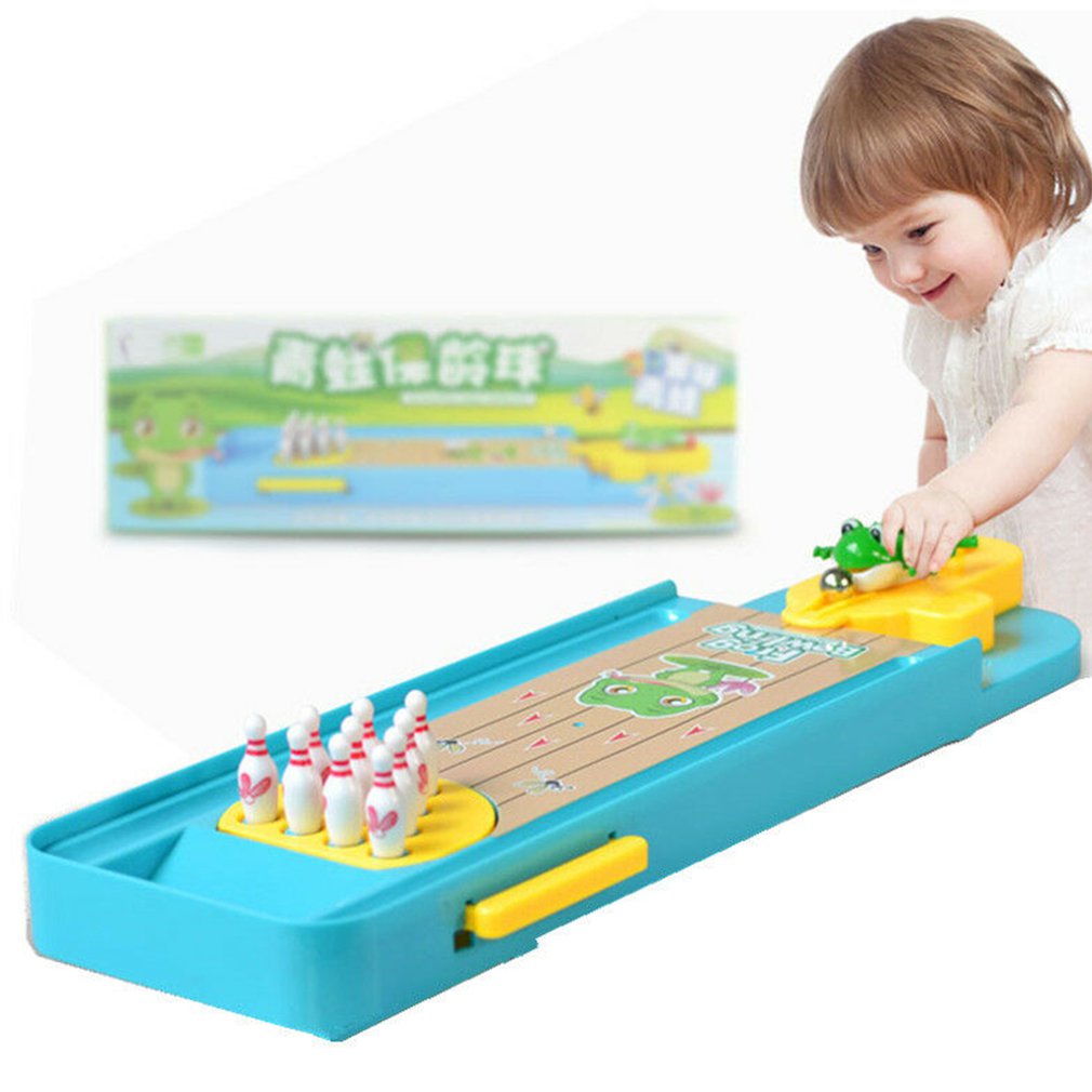 Mini Bowling Desktop Game - Puzzle Board Game Pi-Mart