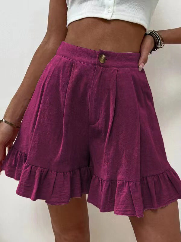 Loose-fitting Shorts High-waisted Shorts For Women NorixaFashion.com