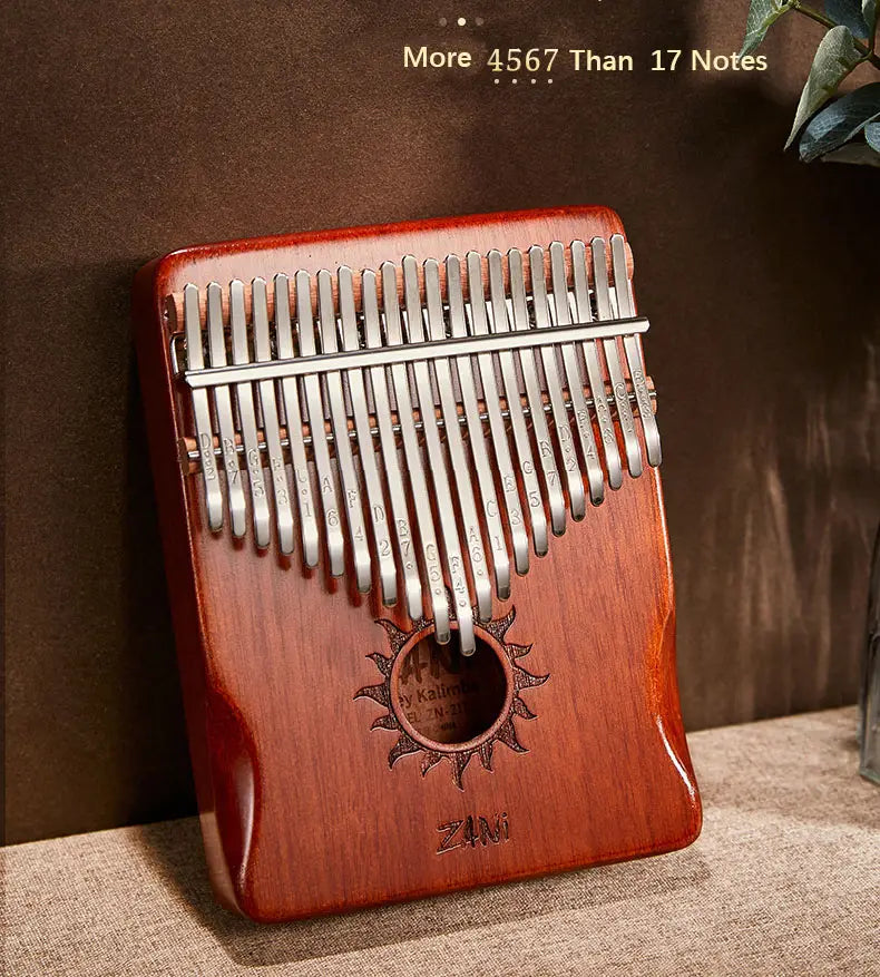 21-Note Kalimba Thumb Piano For Beginner Musicians Pi-Mart