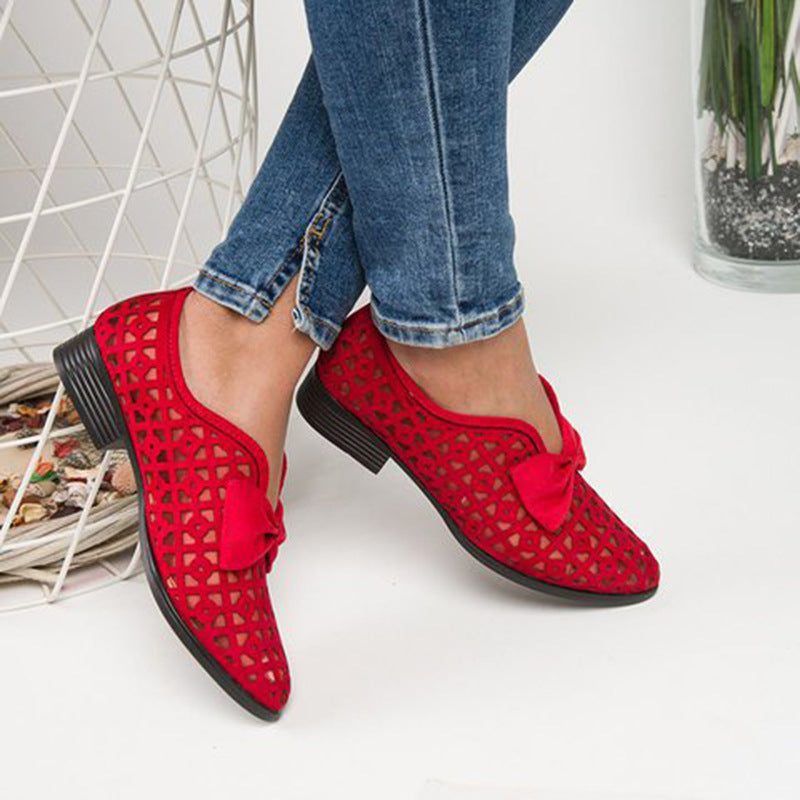 European And American Flat Vulnerable Breathable Ladies Sandals LadyShow.Store