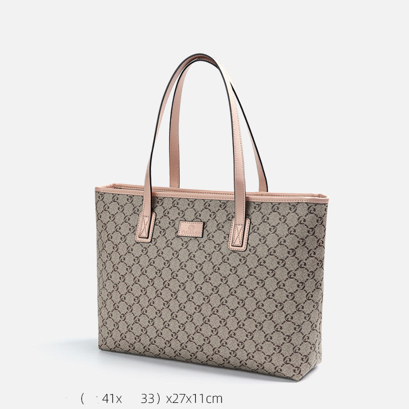 Women's Large Capacity Genuine Leather Tote Bag LadyShow.Store