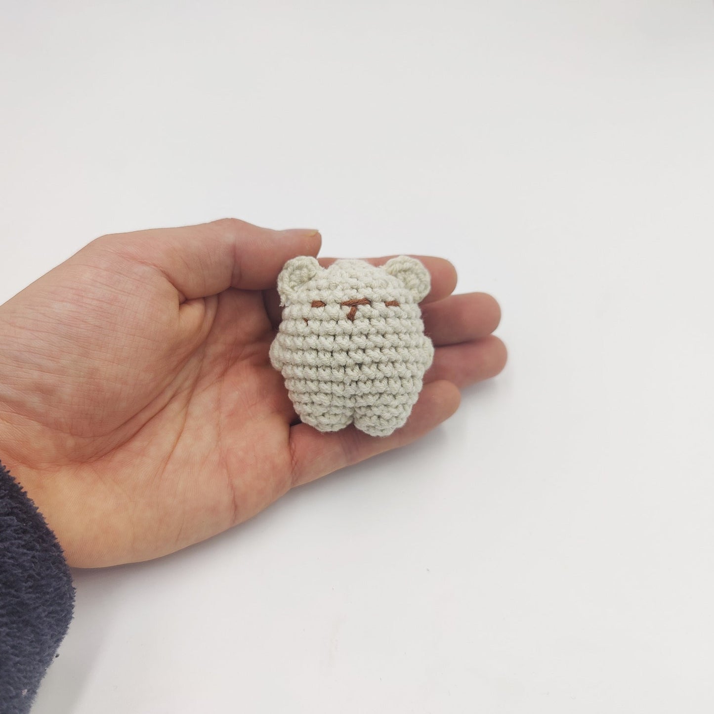 Cute Bear Pendant Handmade Woven Keychain LadyShow.Store