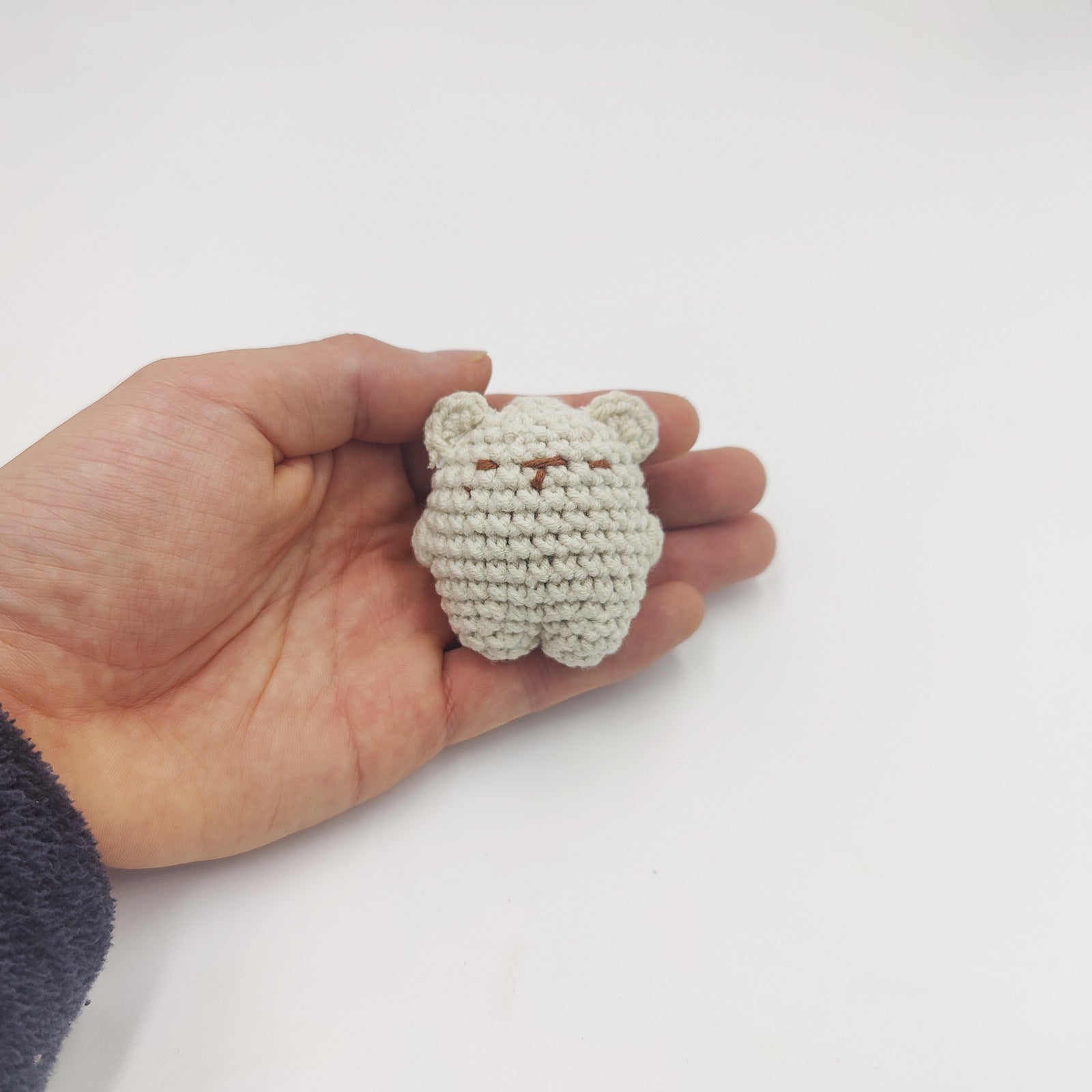 Cute Bear Pendant Handmade Woven Keychain LadyShow.Store