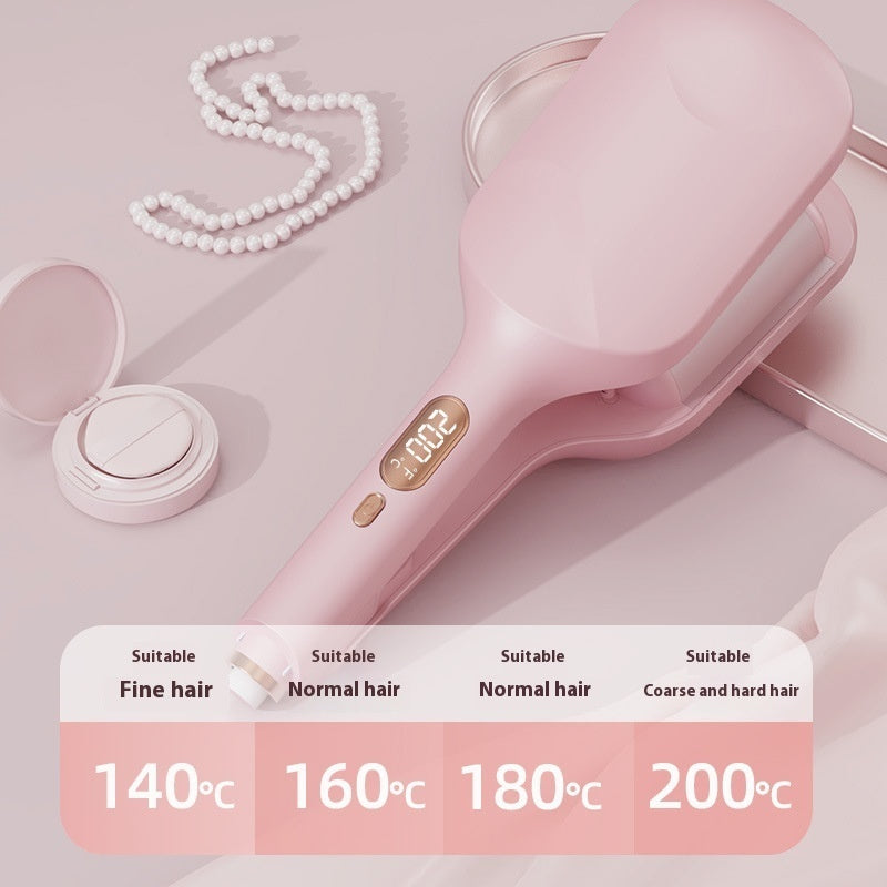 40MM Large Egg Roll Deep U LCD Hair Curler LadyShow.Store