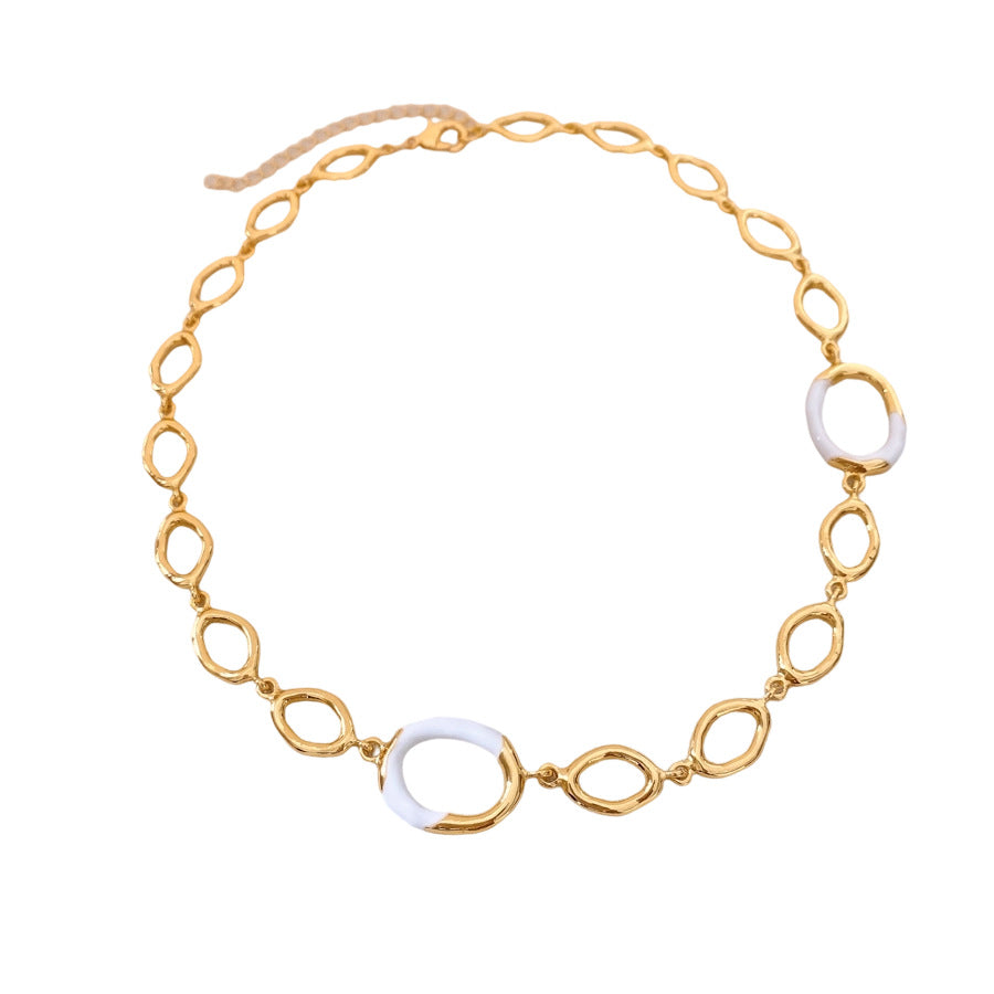Hollow Bracelet Necklace And Earrings Suite LadyShow.Store