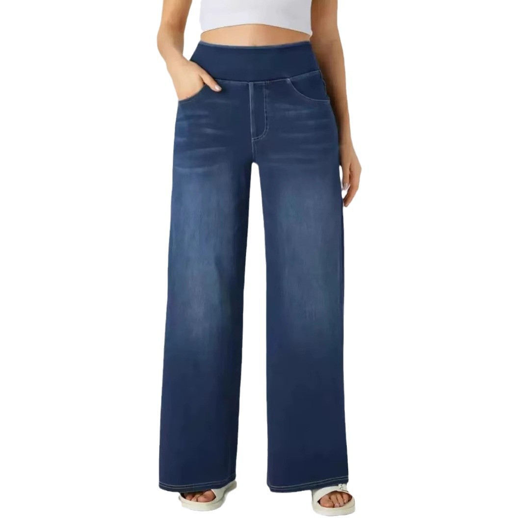 Women's Slim-fit Figure Flattering Pants Jeans CJD