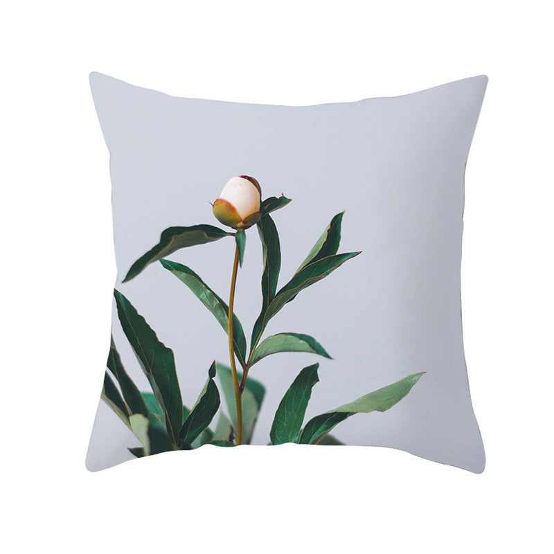 Tropical Plants Pillowcase Decor PearlNestDecor.com