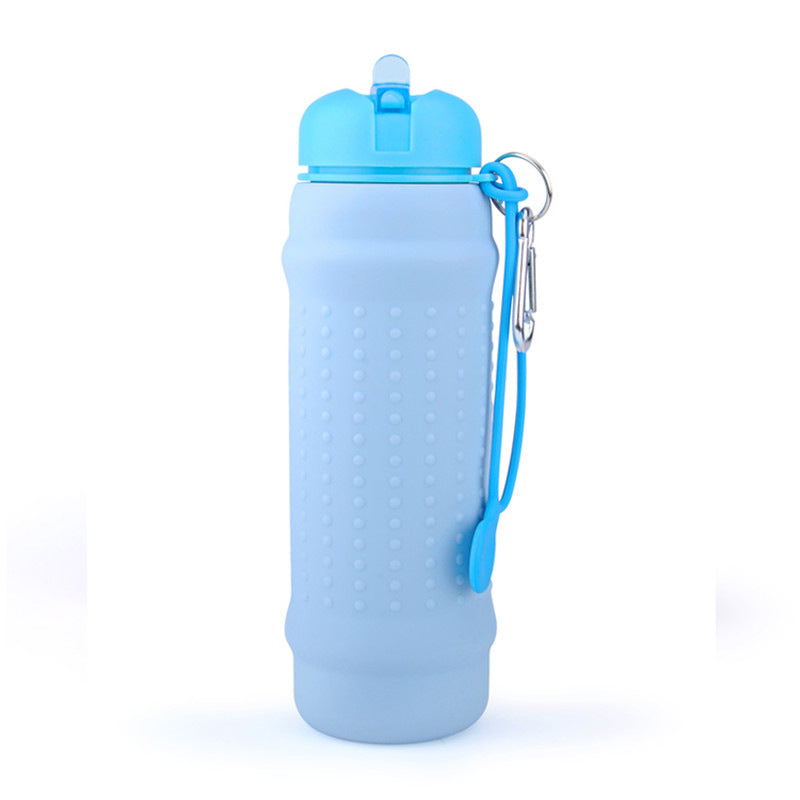 Portable Silicone Water Bottle for Outdoor Travel LadyShow.Store