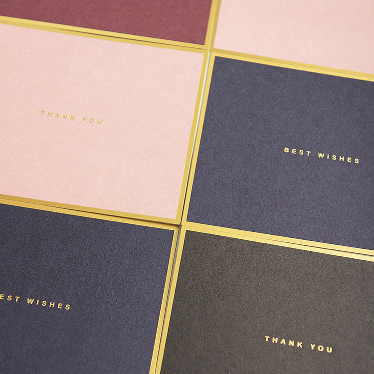 Quartet Bronzing Border Business Small Card CJD