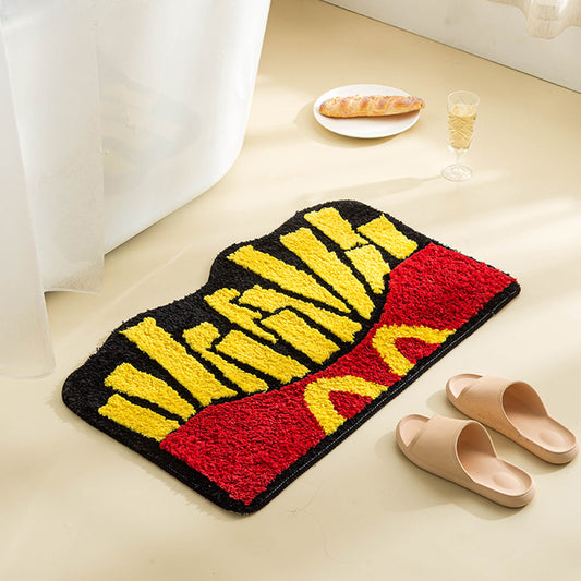 Household Fashion Bathroom Water-absorbent Non-slip Floor Mat