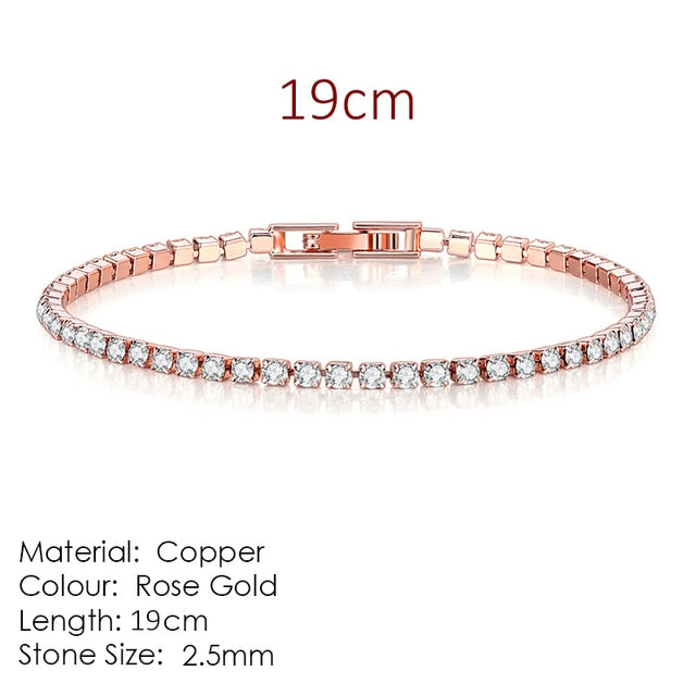 Fashion Multicolor Tennis Bracelet for Women Pi-Mart