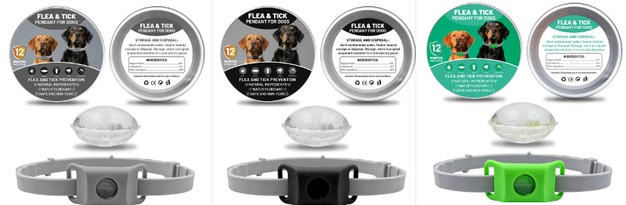 Pet Insect Repellent Button Collar Capsule Suit Pets Fashion