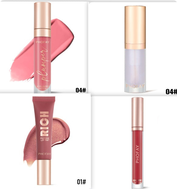 PHOFAY Shiny Lip Plumper Gloss LadyShow.Store