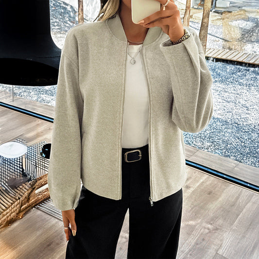 Casual Long-sleeved Vest Jacket Coat Women's Clothing Best YouTube Store