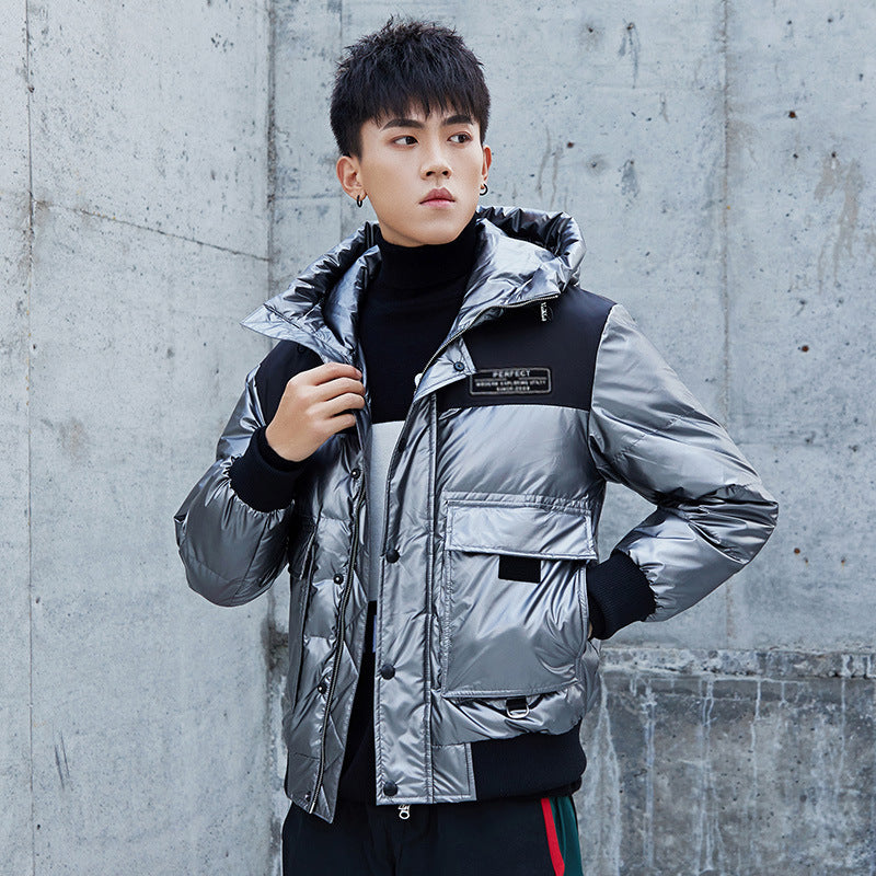 Men's Thick Hooded Down Jacket - Winter 2019 Collection Pi-Mart