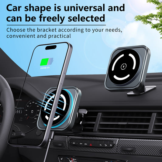 Magnetic Car Wireless Charger Holder Private Model