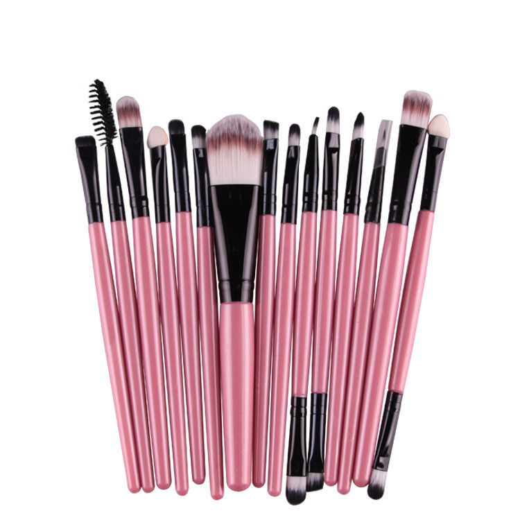 15 Pieces Makeup Brush Set LadyShow.Store