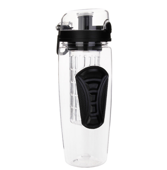 Tritan Sports Water Bottle with Fruit Tea Infuser LadyShow.Store