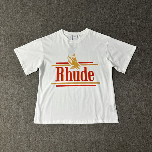 2024 Cotton Letter Printed Loose Couple T-Shirt Pi-Mart
