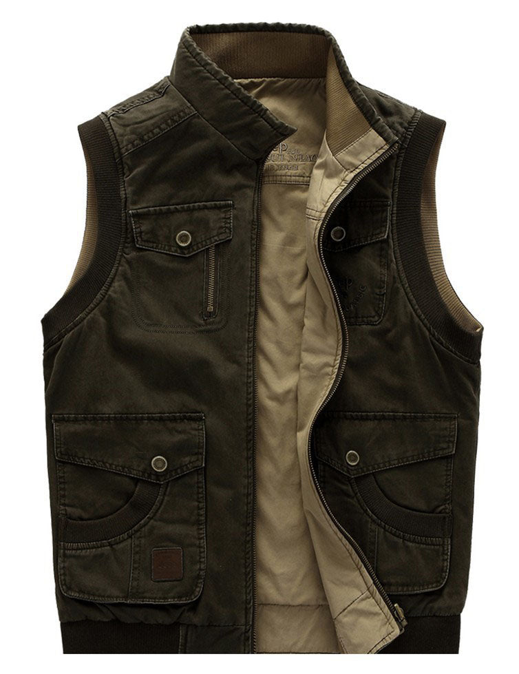 Double-sided Waistcoat Waistcoat Custom Vest Men's Clothing Best YouTube Store