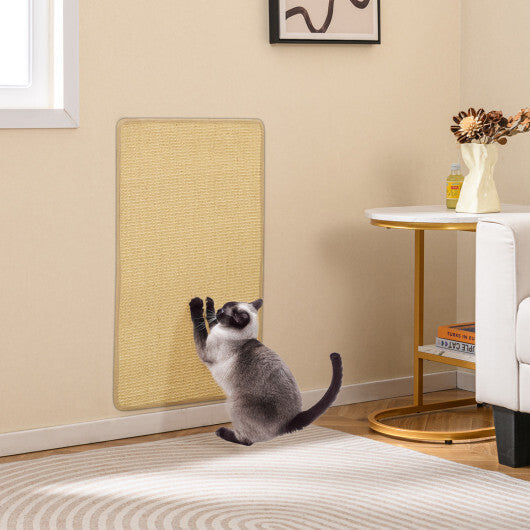 4 Pieces Cat Scratcher Mat Set 32  x 20 Inch Pads for Cats LuxuryLifeWay Online Store