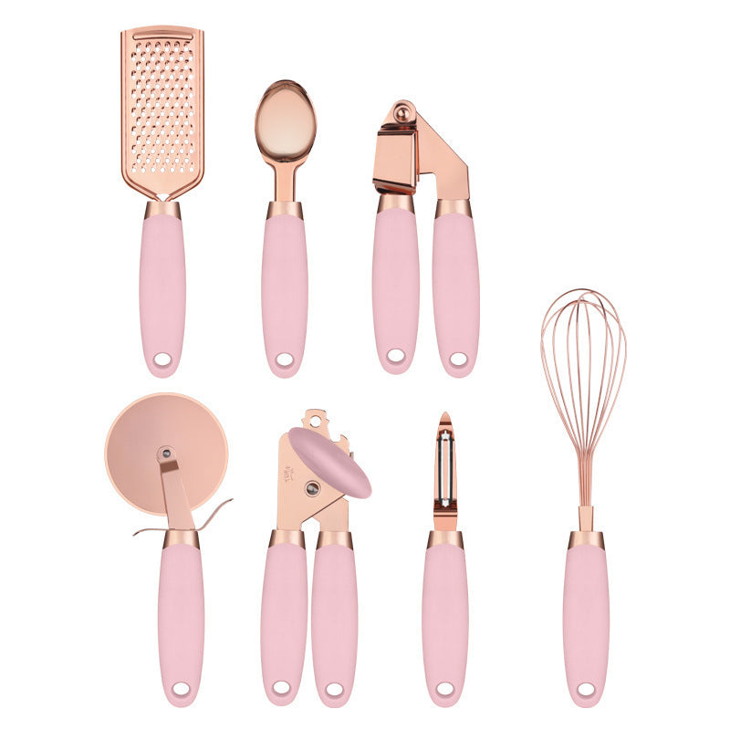 Copper Kitchen Peeler Set PearlNestDecor.com