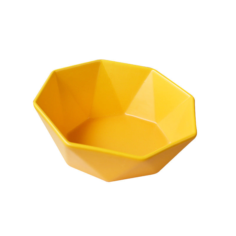 Ceramic high-footed cat food bowl Pets Fashion