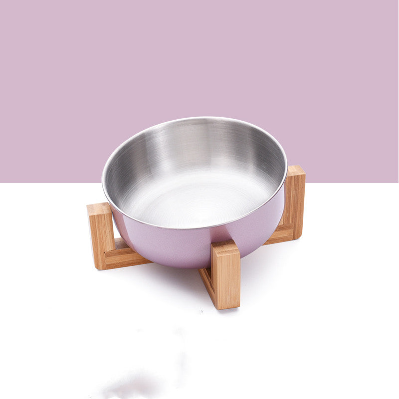 Neck Guard Stainless Steel Pet Bowl Pets Fashion