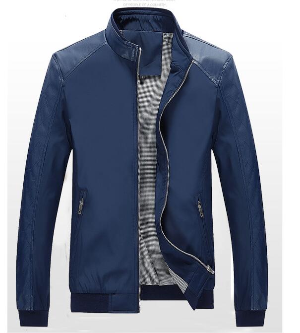 PU Patchwork Jackets LuxuryLifeWay Online Store