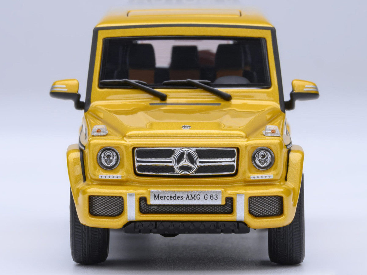 2017 Mercedes-Benz AMG G 63 Solar Beam Yellow 1/64 Model Car by Autoart LuxuryLifeWay Online Store