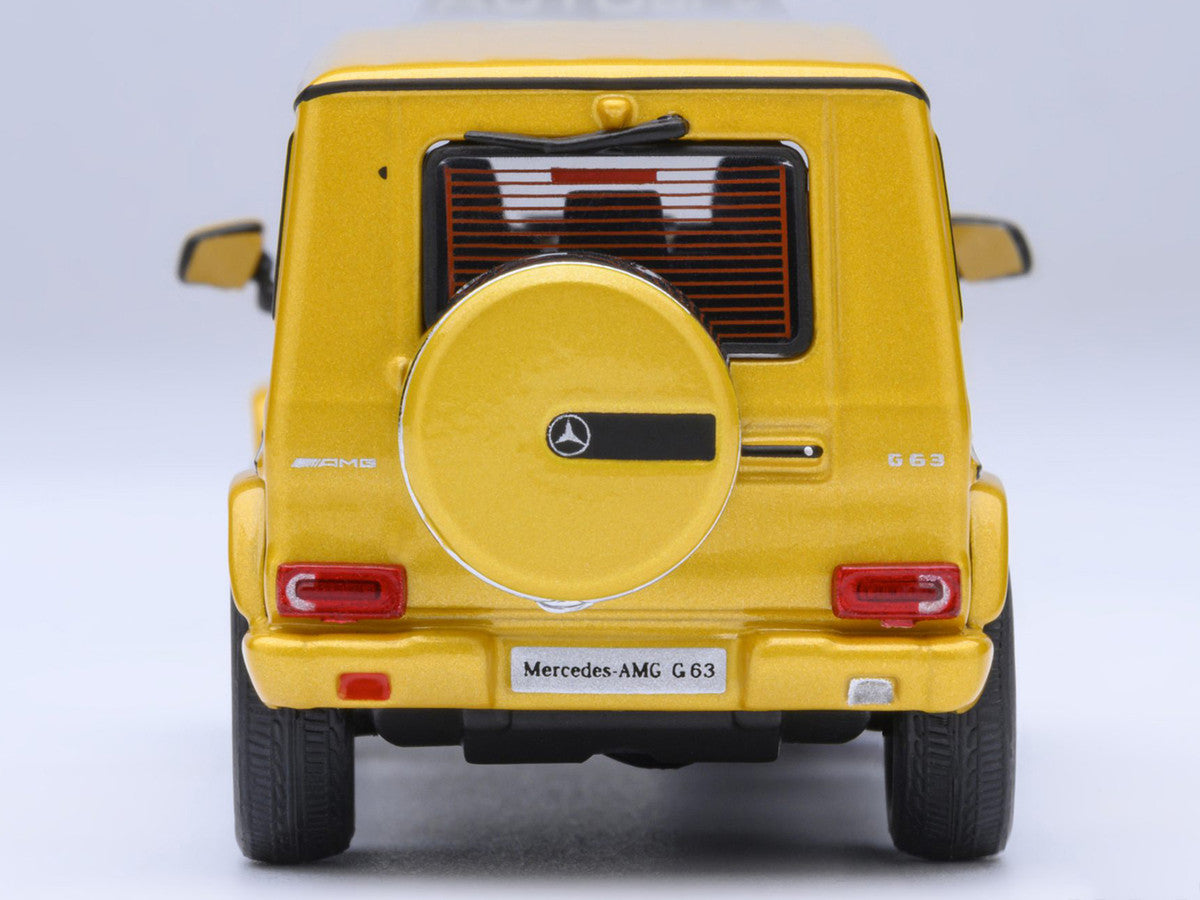 2017 Mercedes-Benz AMG G 63 Solar Beam Yellow 1/64 Model Car by Autoart LuxuryLifeWay Online Store