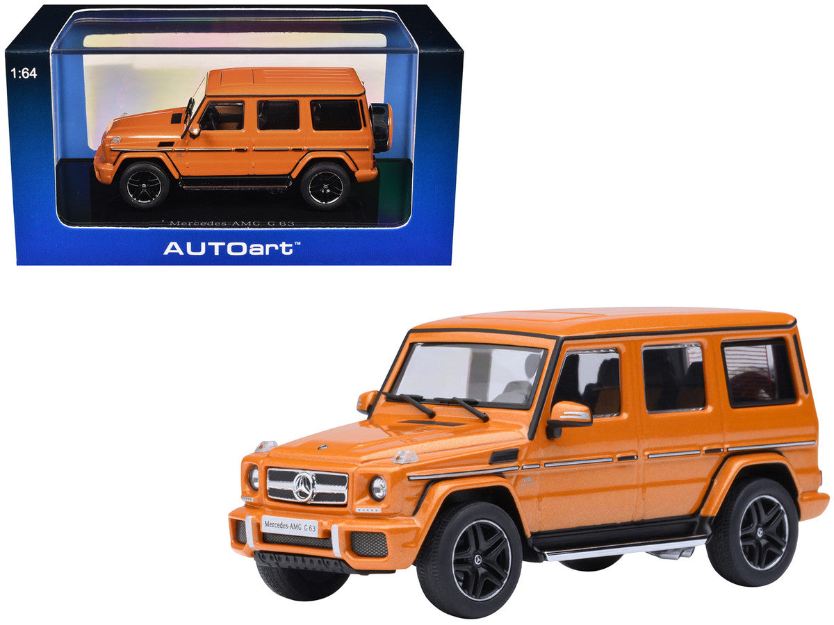 2017 Mercedes-Benz AMG G 63 Sunset Beam Orange 1/64 Model Car by Autoart LuxuryLifeWay Online Store