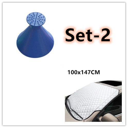 Car snow block front windshield antifreeze cover winter front gear snowboard windshield snow cover frost guard CJD