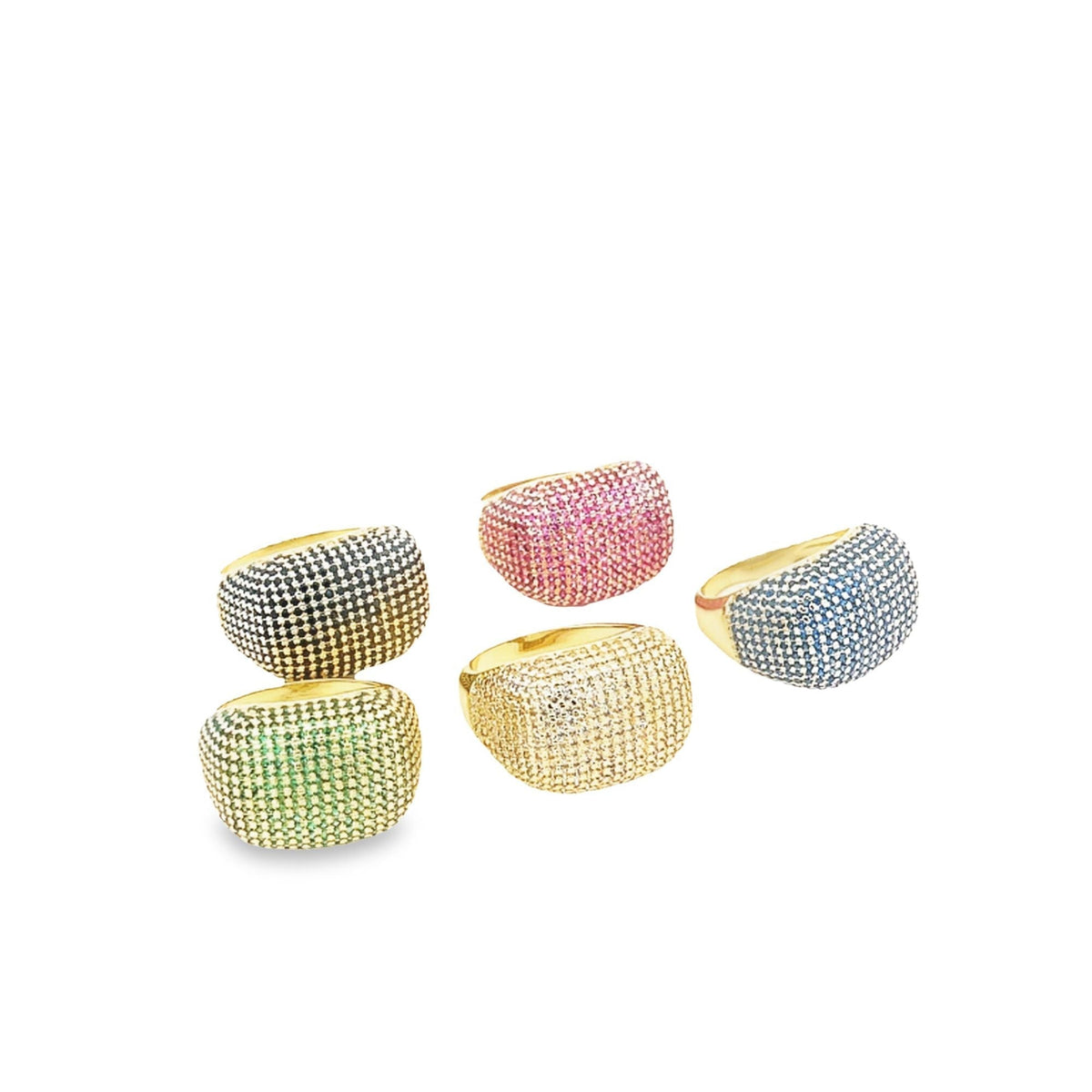 CZ Dome Ring (D124) LuxuryLifeWay Online Store