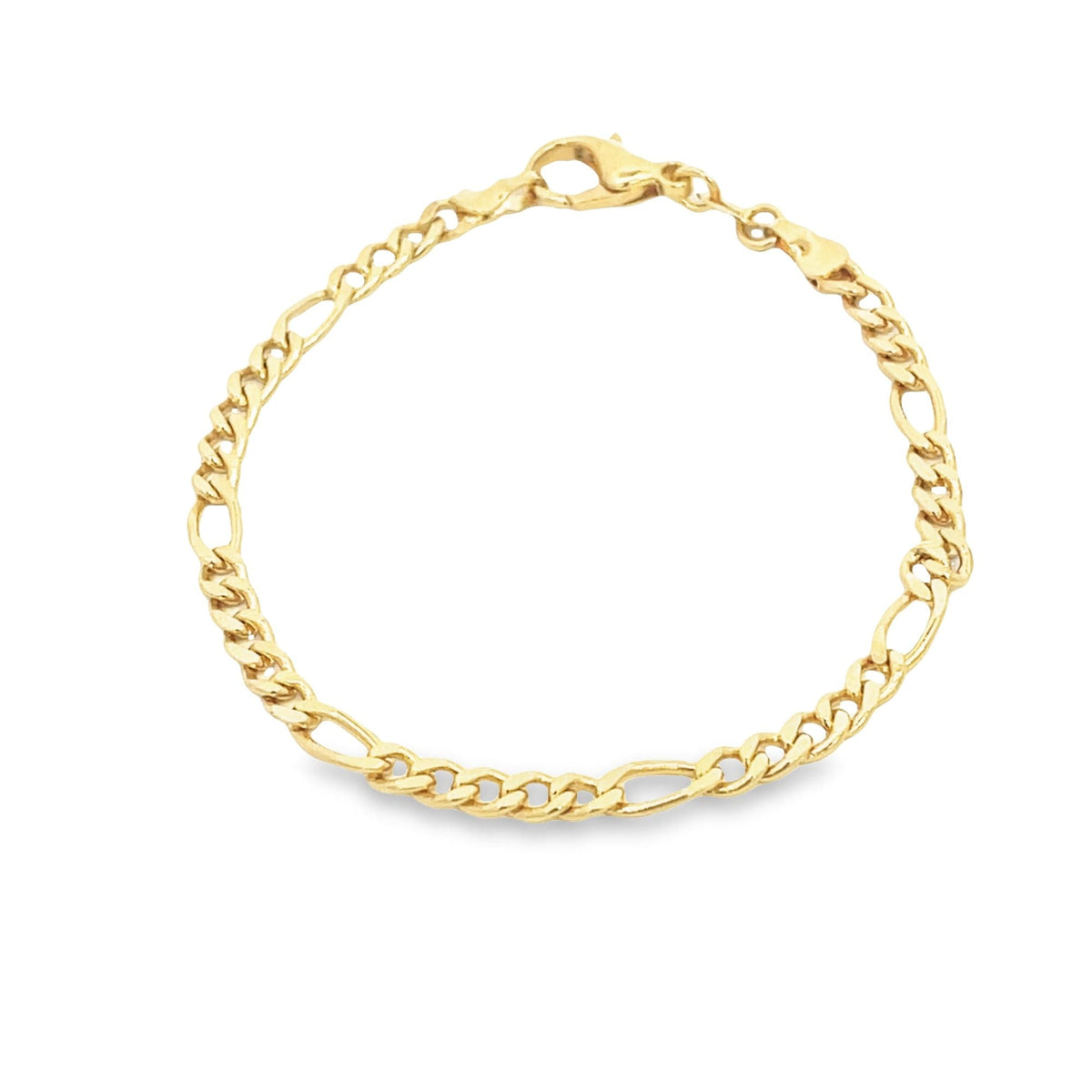 4mm Figaro Bracelet (I256) LuxuryLifeWay Online Store
