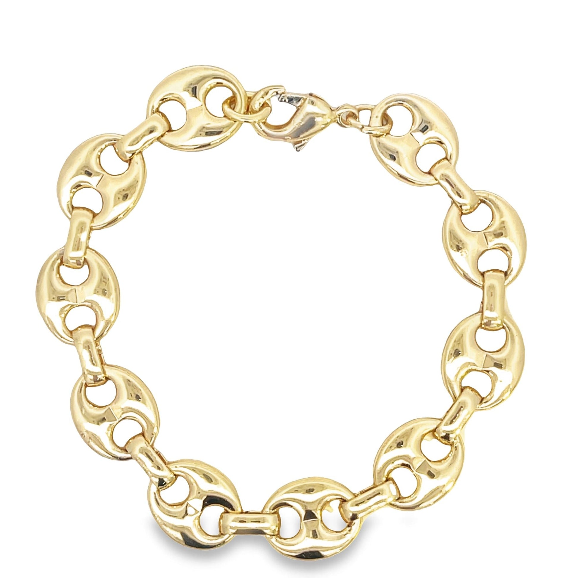 11mm Thick Chunky Gucci Mariner Link Chain Bracelet (I320) LuxuryLifeWay Online Store
