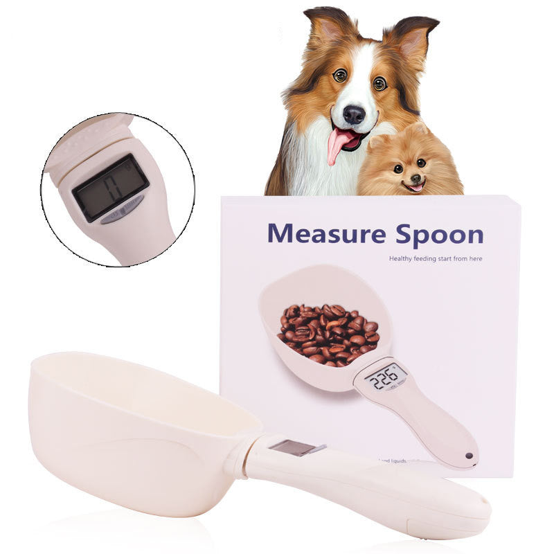 Smart Weighing Pet Food Shovel Pets Fashion