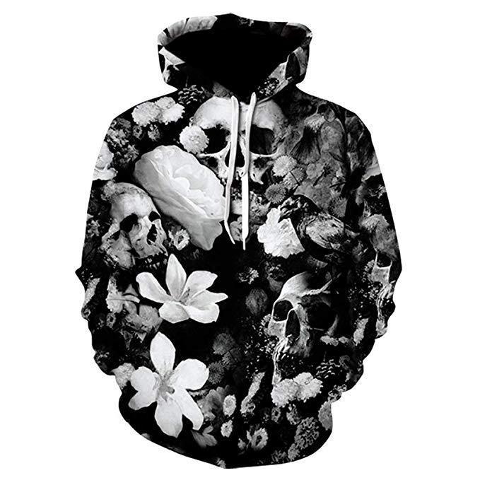 Dark Wind Print Sweatshirt