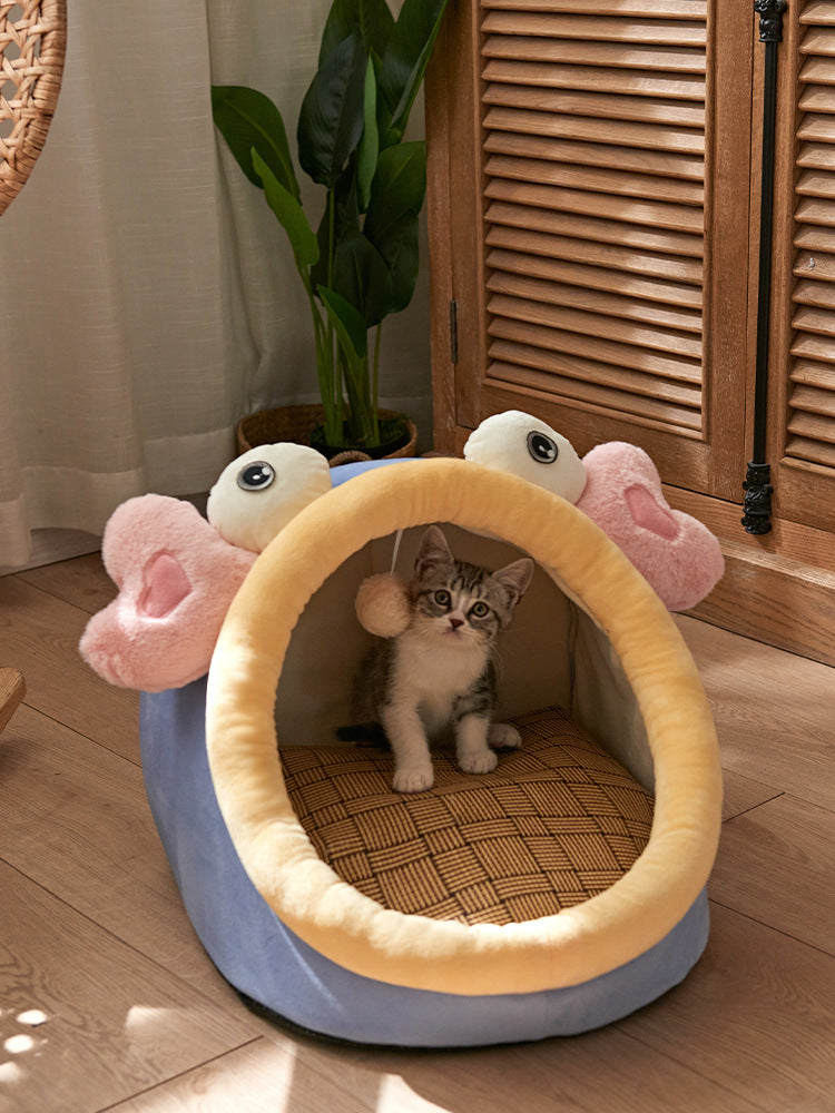 Universal Four Seasons Cat House Bed - Removable & Washable Best YouTube Store