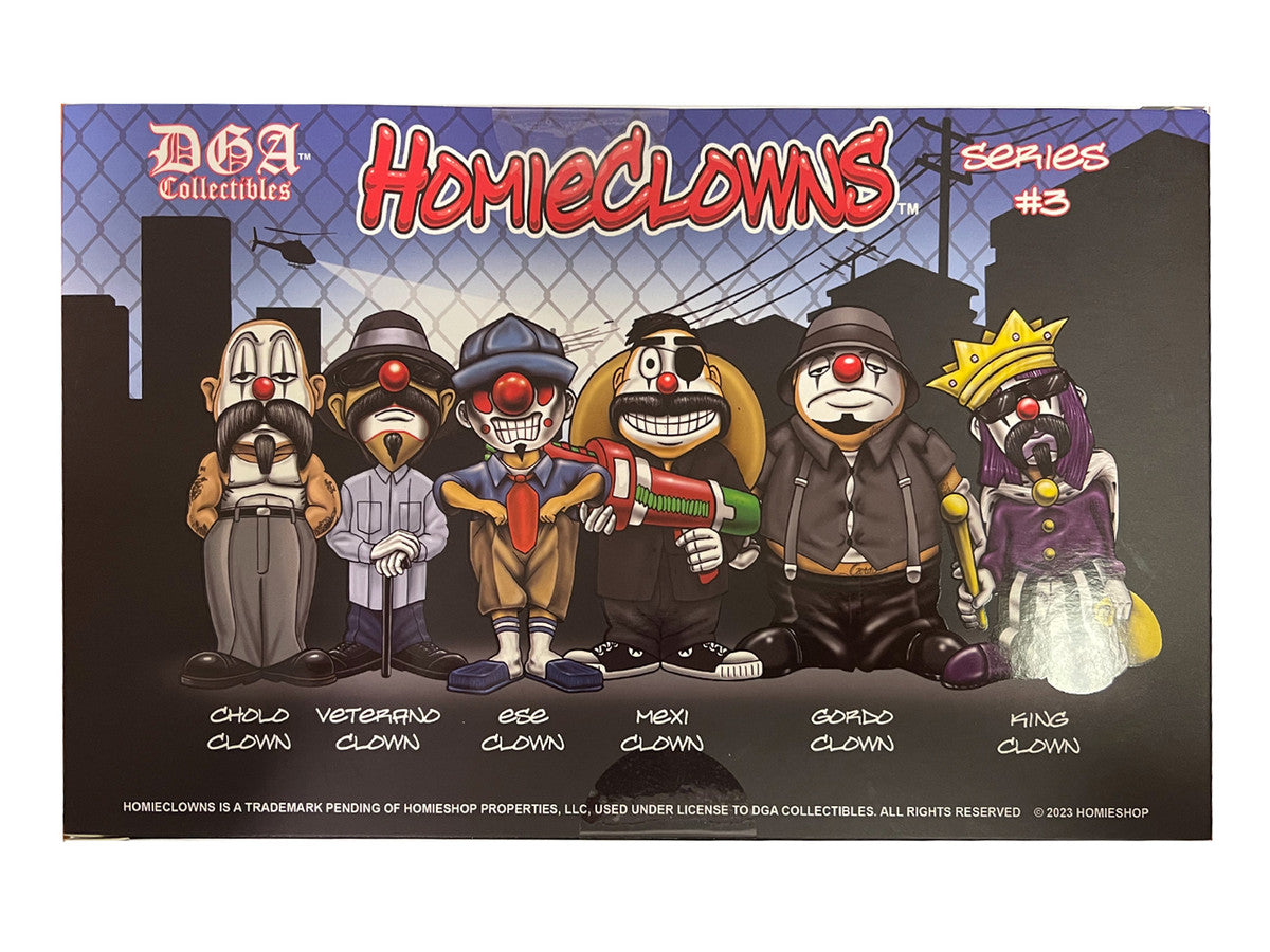 "HomieClowns" Series 3 2-Inch Figures Set of 6 Pieces by Homies LuxuryLifeWay Online Store