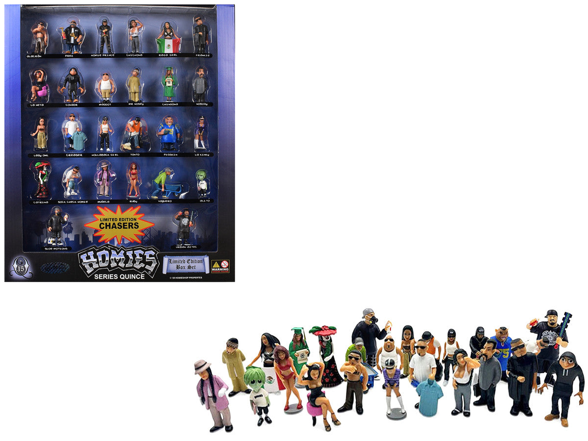 "Homies" Set of 26 Figures Series 15 Limited Edition to 2500 Pieces Worldwide by Homies LuxuryLifeWay Online Store