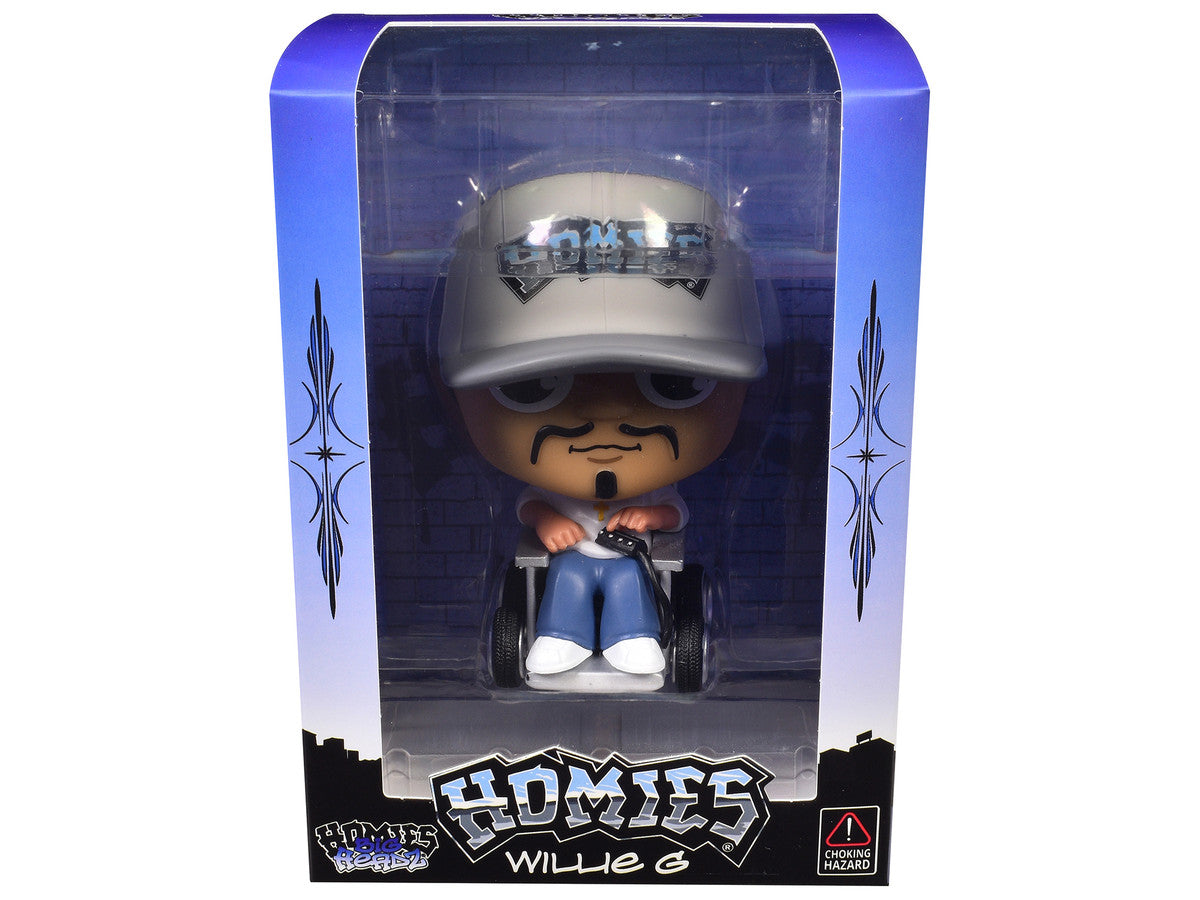 Willie G 4.5" Figure "Homies Big Headz" Series 5 Model by Homies LuxuryLifeWay Online Store
