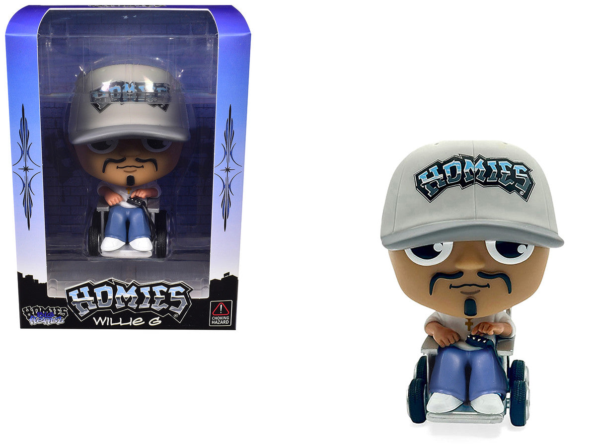 Willie G 4.5" Figure "Homies Big Headz" Series 5 Model by Homies LuxuryLifeWay Online Store